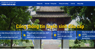 Chi tiết quy trình đăng ký tuyển sinh trực tuyến vào lớp 10 THPT