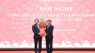 Đồng chí Trần Đức Thắng giữ chức vụ Bí thư Thành uỷ Hà Nội