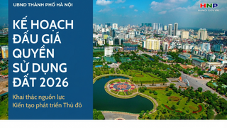 Kế hoạch đấu giá quyền sử dụng đất năm 2026