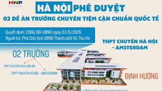 Xây dựng 2 Trường THPT chuyên: Hà Nội - Amsterdam và Chu Văn An trở thành trường chuyên tiệm cận chuẩn quốc tế