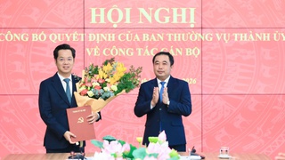 Đồng chí Vũ Đăng Định giữ chức Trưởng ban Tổ chức Thành ủy Hà Nội