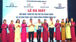 Phường Đống Đa ra mắt điểm hỗ trợ thủ tục hành chính và tư vấn pháp luật cộng đồng