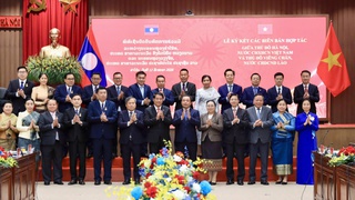 Hà Nội - Viêng Chăn tăng cường hợp tác trong đào tạo nguồn nhân lực, quản lý đô thị