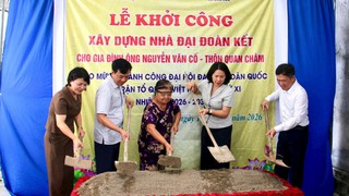 Xã Ứng Hòa khởi công xây dựng nhà Đại đoàn kết cho hộ khó khăn