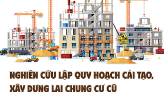Triển khai nghiên cứu lập quy hoạch cải tạo, xây dựng lại chung cư cũ trên địa bàn Hà Nội
