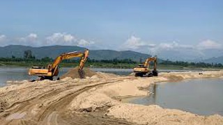 Thông báo kết lựa chọn tổ chức, cá nhân được xem xét cấp giấy phép thăm dò tại khu vực mỏ cát Chu Phan – Thạch Đà, xã Yên Lãng