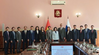 Thành phố Hà Nội thúc đẩy quan hệ hợp tác toàn diện với thành phố Mátxcơva