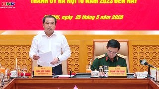 Phối hợp xây dựng lực lượng vũ trang Thủ đô chính quy, tinh nhuệ, hiện đại