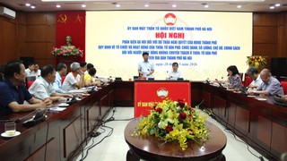 Hà Nội phản biện xã hội về dự thảo Nghị quyết thôn, tổ dân phố