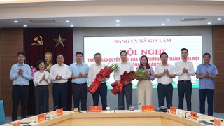 Đồng chí Lê Ngọc Anh giữ chức Bí thư Đảng ủy xã Gia Lâm
