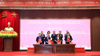 Ký kết quy chế phối hợp giữa Đoàn ĐBQH, Thường trực HĐND, UBND, Ủy ban MTTQ Việt Nam Thành phố giai đoạn 2026-2031
