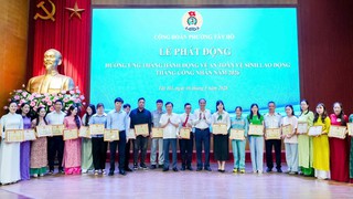 Phường Tây Hồ phát động Tháng hành động về An toàn, vệ sinh lao động và Tháng Công nhân năm 2026