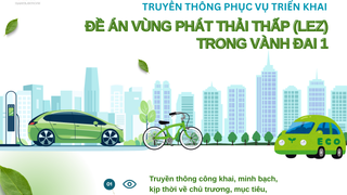 Truyền thông phục vụ Đề án Vùng phát thải thấp (LEZ) trong Vành đai 1