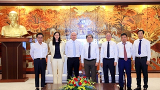 Phó Chủ tịch UBND Thành phố Trương Việt Dũng tiếp đoàn công tác Ngân hàng Đầu tư Cơ sở hạ tầng châu Á