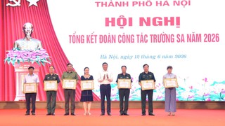 Hà Nội tổng kết chuyến công tác thăm, động viên quân và dân quần đảo Trường Sa năm 2026
