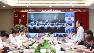 Giao ban tiến độ triển khai công tác giải phóng mặt bằng các dự án trọng điểm trên địa bàn Thành phố
