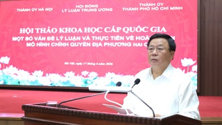 Nâng cao năng lực thực thi và hành động của bộ máy chính quyền địa phương hai cấp