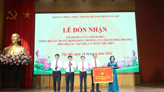 Phường Tây Hồ: Mô hình chính quyền địa phương hai cấp vận hành ổn định, hiệu quả