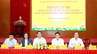 Phó Chủ tịch UBND Thành phố Bùi Duy Cường tiếp xúc cử tri đơn vị bầu cử số 31