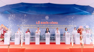 Khởi công xây dựng Trường chuyên biệt cho trẻ khuyết tật thành phố Hà Nội