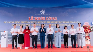 Khởi công xây dựng Trường chuyên biệt cho trẻ khuyết tật Thành phố