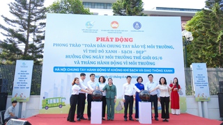Khơi dậy sức mạnh cộng đồng bảo vệ môi trường, xây dựng Thủ đô xanh - sạch - đẹp
