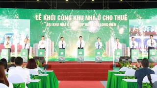 Khởi công Khu nhà ở cho thuê 2000 căn tại Him Lam Long Biên