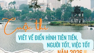Khen thưởng thành tích tham gia Cuộc thi viết về điển hình tiên tiến, người tốt, việc tốt