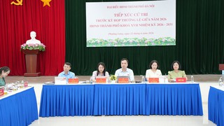Đại biểu HĐND Thành phố tiếp xúc cử tri các phường Láng, Văn Miếu - Quốc Tử Giám, Kim Liên, Ô Chợ Dừa, Đống Đa