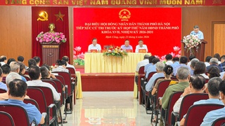 Cử tri đơn vị bầu cử số 9 kiến nghị tháo gỡ vướng mắc trong công tác giải phóng mặt bằng, bãi đỗ xe