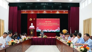 Đoàn giám sát Ủy ban MTTQ Việt Nam Thành phố kiểm tra thực hiện dân chủ ở cơ sở tại xã Hồng Vân