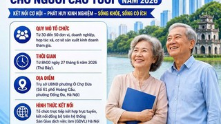 Hà Nội tổ chức Ngày hội tư vấn, giới thiệu việc làm cho người cao tuổi năm 2026
