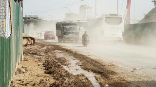 Thực hiện nghiêm các biện pháp phòng, chống ô nhiễm bụi trong quá trình thi công xây dựng