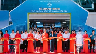Khánh thành dự án nâng cấp Bệnh viện Đa khoa Hòe Nhai