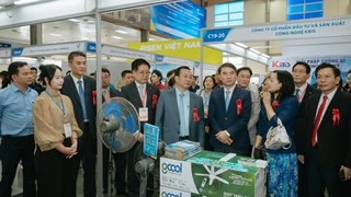Khai mạc Hội chợ Triển lãm quốc tế Công nghệ Năng lượng - Môi trường Hà Nội 2026