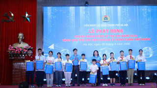 Liên đoàn Lao động thành phố Hà Nội phát động Tháng hành động vì trẻ em năm 2026