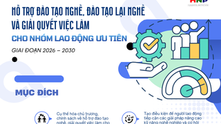 Hỗ trợ đào tạo nghề, giải quyết việc làm cho nhóm lao động ưu tiên 