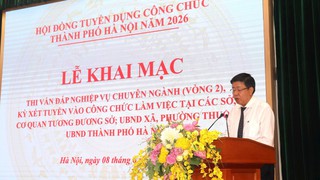 Khai mạc thi vấn đáp nghiệp vụ chuyên ngành xét tuyển vào công chức
