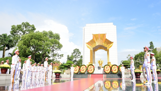 Triển khai các nhiệm vụ xây dựng công trình cấp Quốc gia ghi nhớ công ơn, tìm kiếm quy tập hài cốt liệt sĩ và chỉnh trang nghĩa trang liệt sĩ