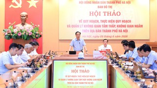 Hội thảo về quy hoạch, thực hiện quy hoạch và quản lý không gian tầm thấp, không gian ngầm trên địa bàn Thành phố