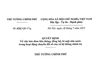 Bảo đảm liên thông, đồng bộ và bảo mật trong chuyển đổi số của hệ thống chính trị