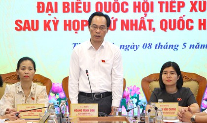 Đoàn ĐBQH Thành phố tiếp xúc cử tri sau kỳ họp thứ nhất, Quốc hội khóa XVI