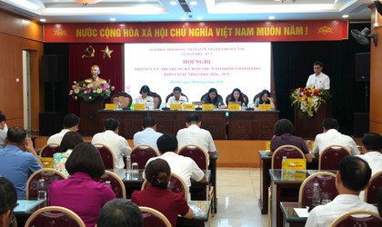 Đại biểu HĐND thành phố Hà Nội - Đơn vị bầu cử số 3 tiếp xúc cử tri trước kỳ họp