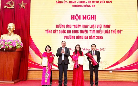 Phường Đống Đa đẩy mạnh tuyên truyền, đưa Luật Thủ đô vào cuộc sống