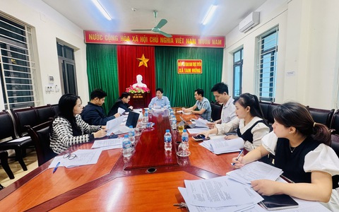 Xã Tam Hưng triển khai các nhiệm vụ phục vụ công tác đánh giá Chỉ số chuyển đổi số và cải cách hành chính năm 2025