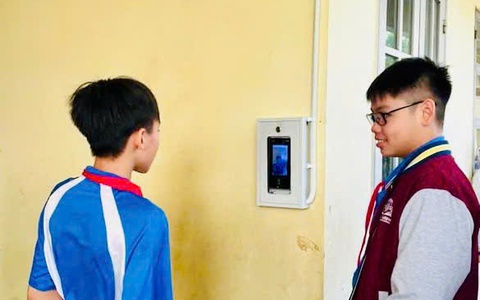 Trường THCS Phú Minh, xã Nội Bài tiên phong ứng dụng AI trong điểm danh, hướng tới xây dựng nhà trường số