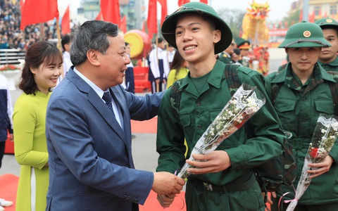 Hanoi Vice Party Chief attends Thanh Tri District military handover ceremony