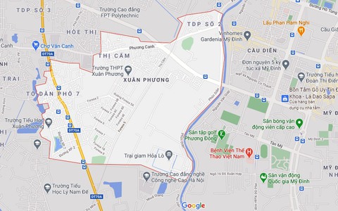 Phê duyệt đồ án điều chỉnh cục bộ Quy hoạch phân khu đô thị GS tại phường Xuân Phương
