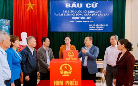 Phường Việt Hưng sẵn sàng cho Ngày toàn dân đi bầu cử 15/3