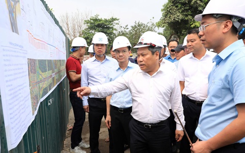 Toàn cảnh “siêu dự án” cầu Tứ Liên: Gỡ nút thắt mặt bằng, tăng tốc về đích 2027